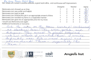 Customer testimonial about moving in montgomeryville 