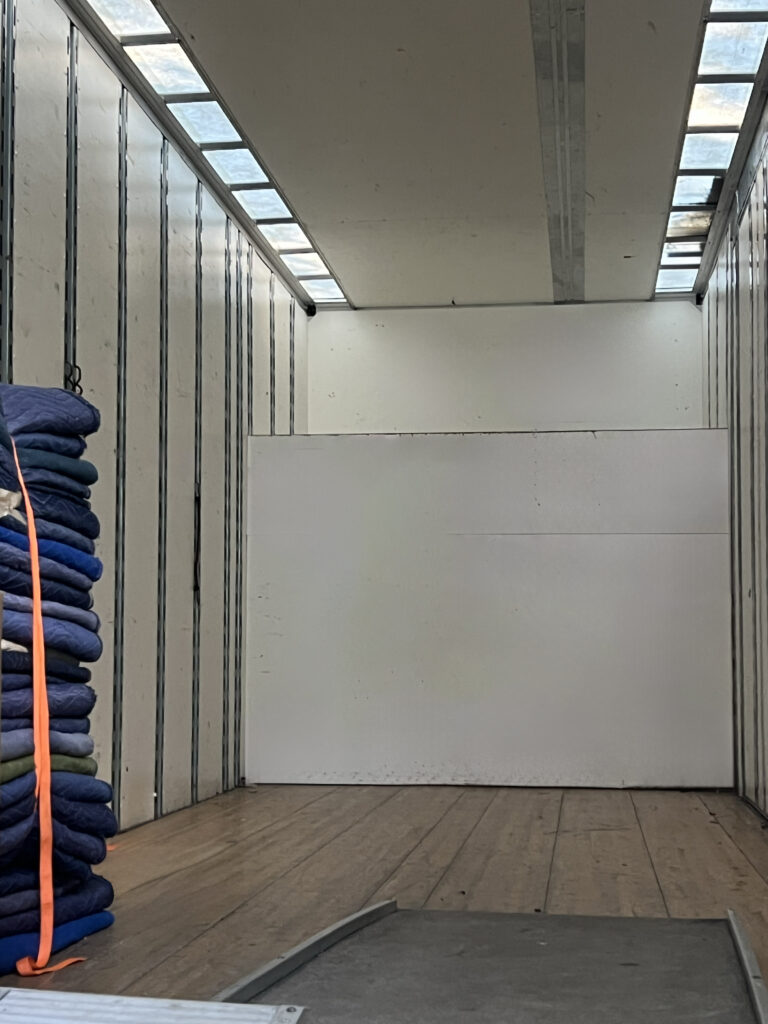 Clean truck, Post move inspection